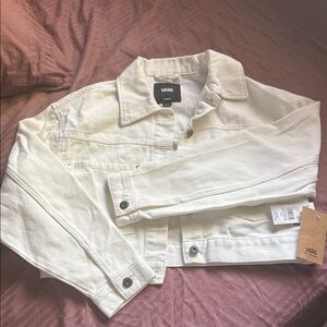 Vans Cream Denim Jacket